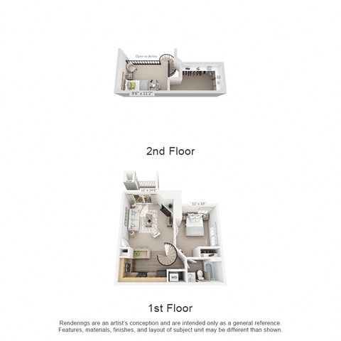 a floor plan of a 2100 sq ft apartment